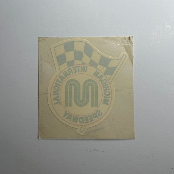 Original Michigan International Speedway Decal