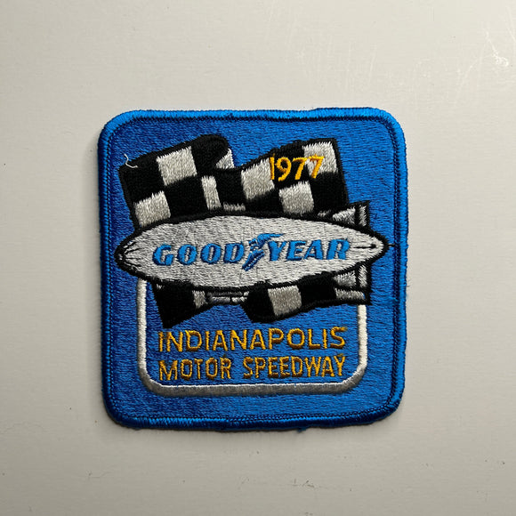 Original 1977 Indianapolis Motor Speedway Goodyear Patch