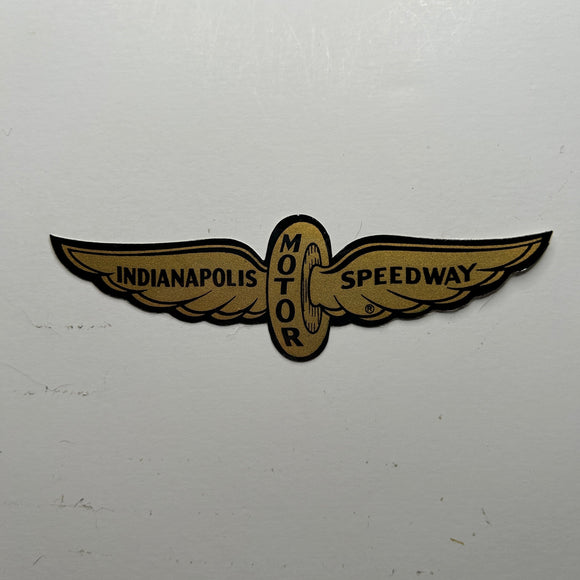 Original Indianapolis Motor Speedway Decal