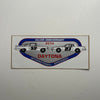 Original Daytona International Speedway 25th Anniversary Decal