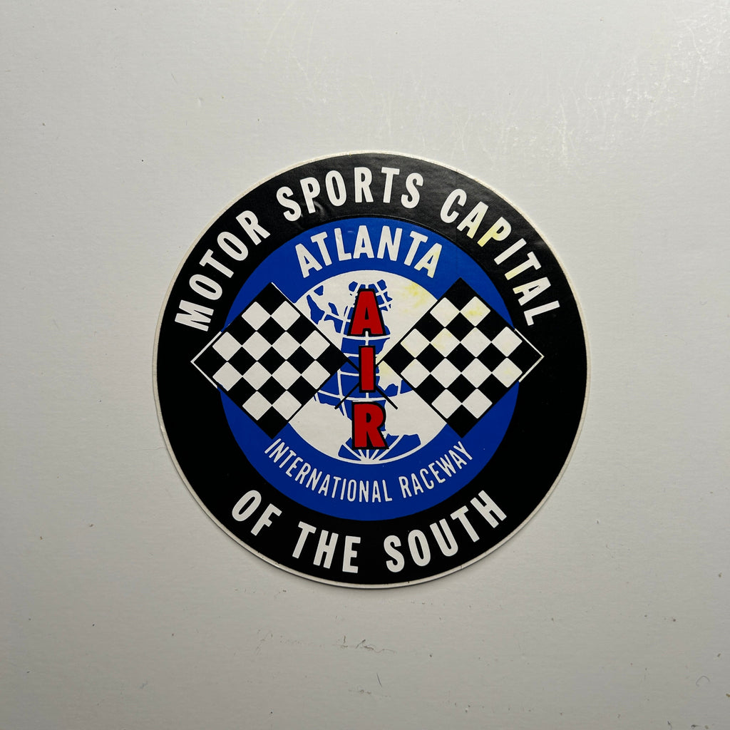 Original Atlanta - Motor Sports Capital of the South Decal