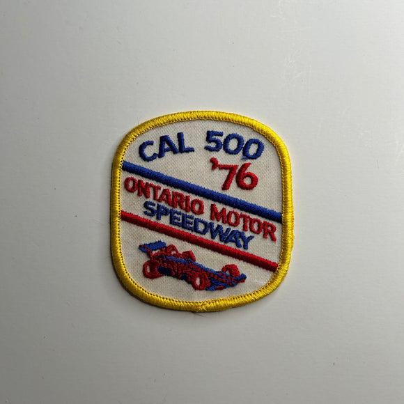 Original Cal 500 Ontario Motor Speedway Patch