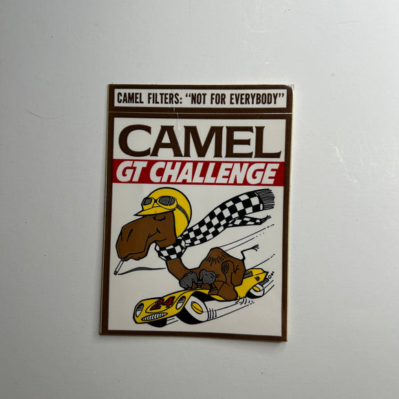 Original Camel GT Challenge Decal