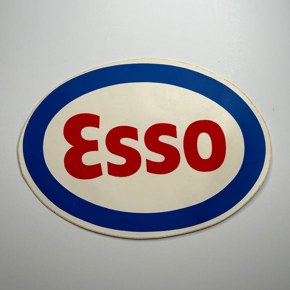 Original Esso Oval Decal