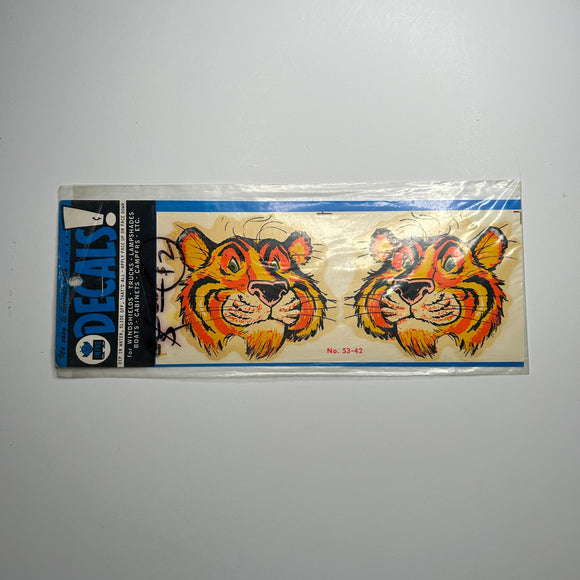 Original Esso Tiger Decal