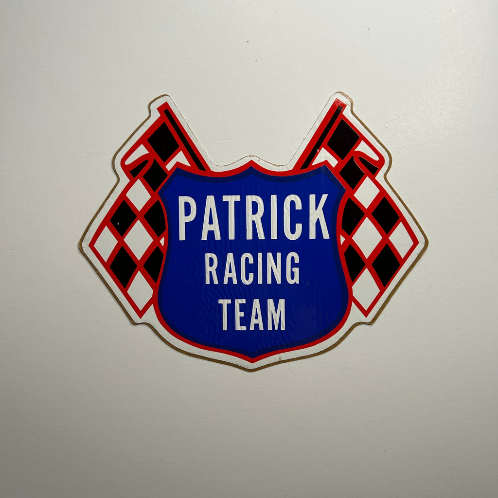 Original Patrick Racing Team Decal
