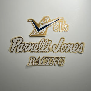 Original Vel's Parnelli Jones Racing Waterslide Decal Set