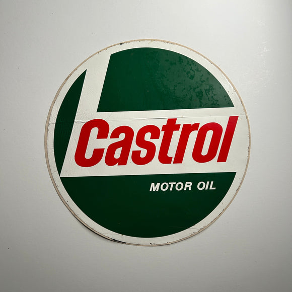 Original Castrol Motor Oil Decal