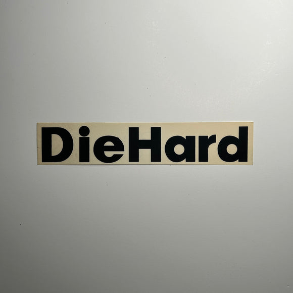 Original DieHard Decal