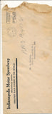 Indy Letter January 3, 1933 and envelope. To Mr. Cultice from Pop Myers.