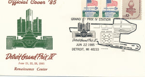 Grand Prix IV Postal Station Cancelation 1985