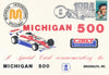 Michigan 500 Special Cancelation 1984 Brooklyn Michigan