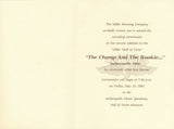 Indy 500 "The Champ and the Rookie" art unveiling invitation 1981