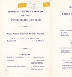 USAC 6th Annual National Awards Banquet, May 1962