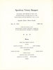 1963 Indianapolis 500 Victory Banquet Program