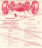 1966 Indianapoilis Race Travel / Tour Brochure