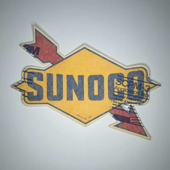 Original Sunoco Fuels Decal