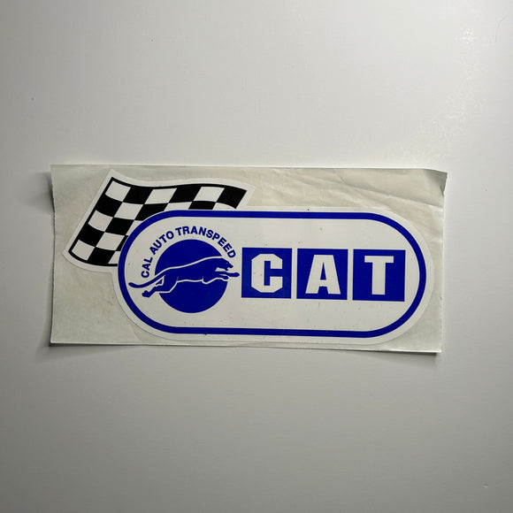 Original CAT Cal Auto Transpeed Decal