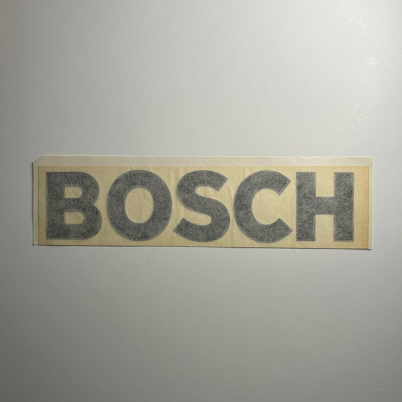 Original Black Bosch Decal