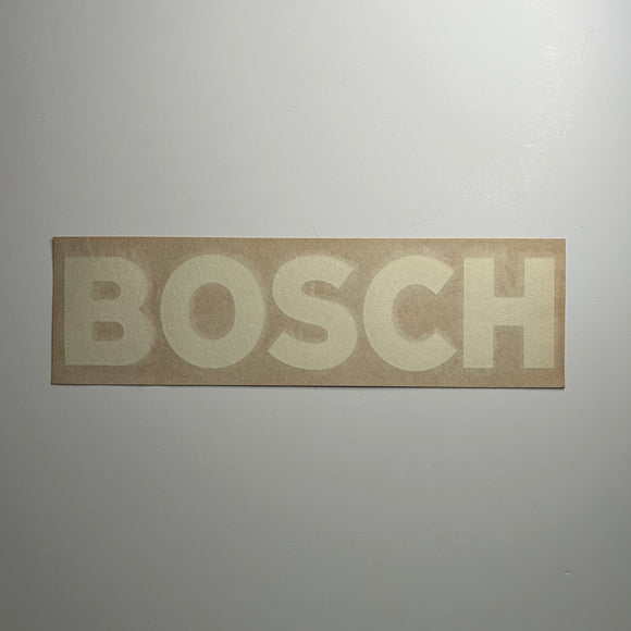 Original Bosch Decal