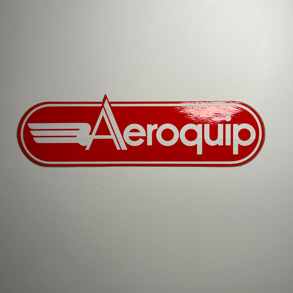 Original Aeroquip Decal