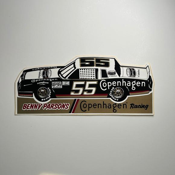 Original Benny Parsons Copenhagen Racing Decal