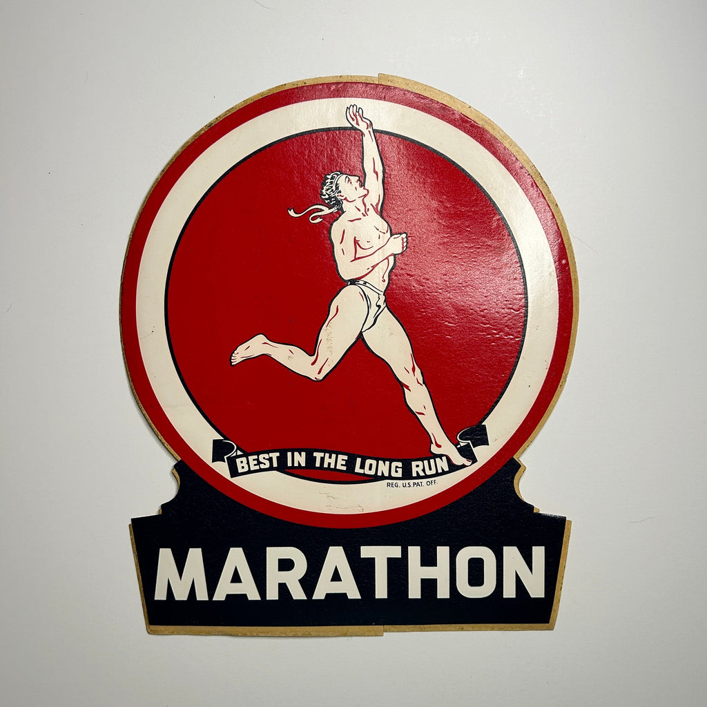Original Marathon Best In The Long Run Decal