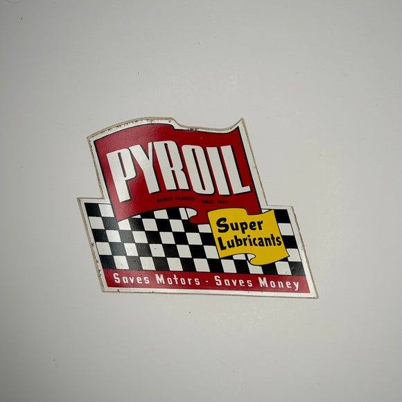 Original Pyroil Decal