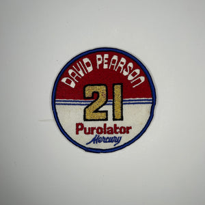 Original David Pearson Purolator 21 Patch