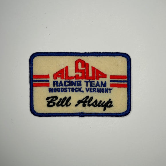 Original Alsup Racing Team Bill Alsup Patch