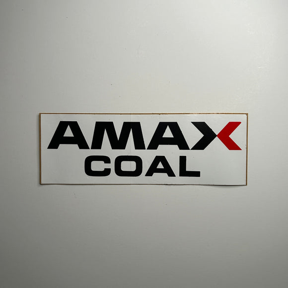 Original AMAX Coal Decal