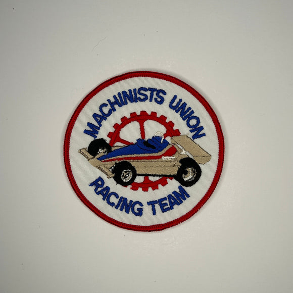 Original Machinists Union Racing Team Patch