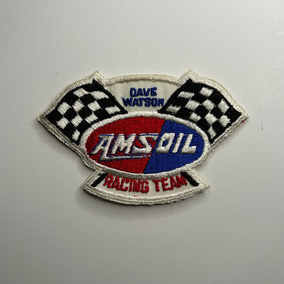 Original Dave Watson Amsoil Racing Team Patch