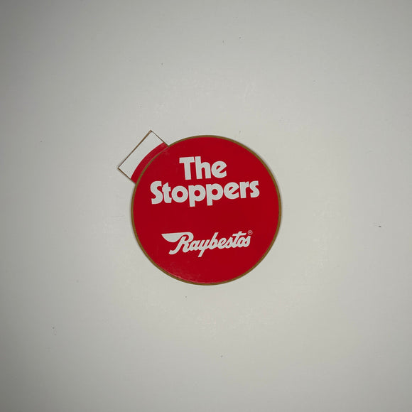 Original The Stoppers Raybestos Decal