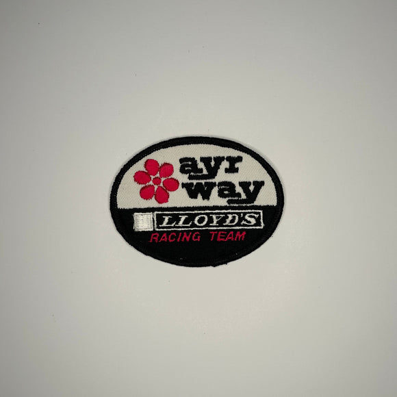 Original Ayr Way Lloyd's Racing Team Patch