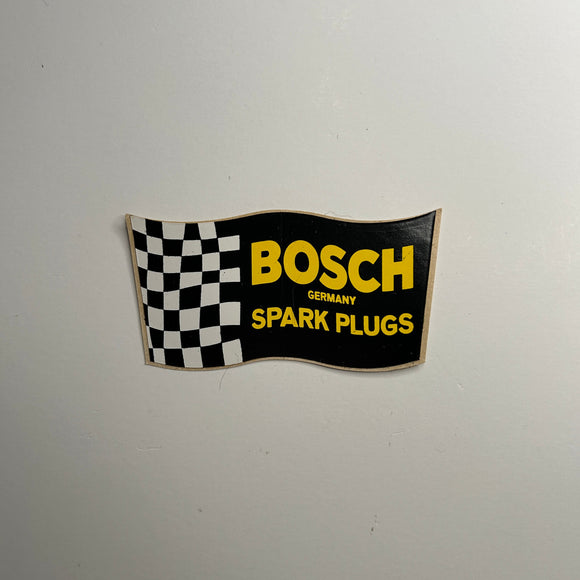 Original Bosch Spark Plugs Decal