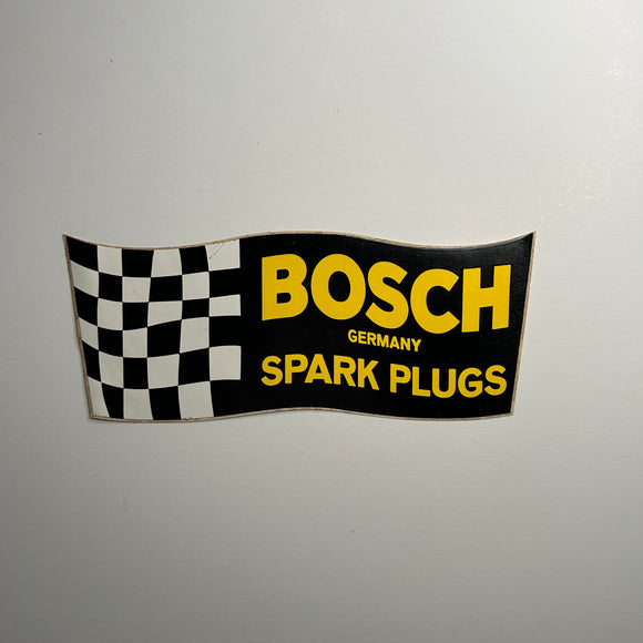 Original Bosch Spark Plugs Decal