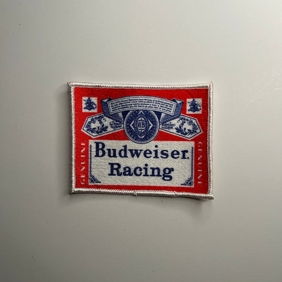 Original Budweiser Racing Patch