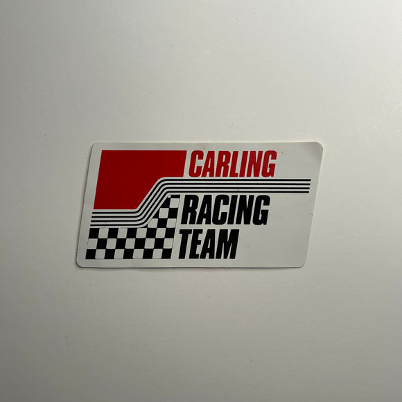 Original Carling Racing Team Decal