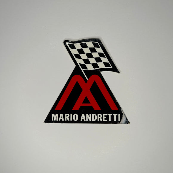 Original Mario Andretti Decal