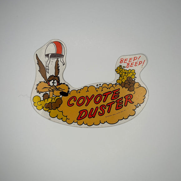 Original Coyote Duster Decal