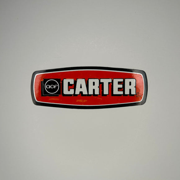 Original ACF Carter Decal