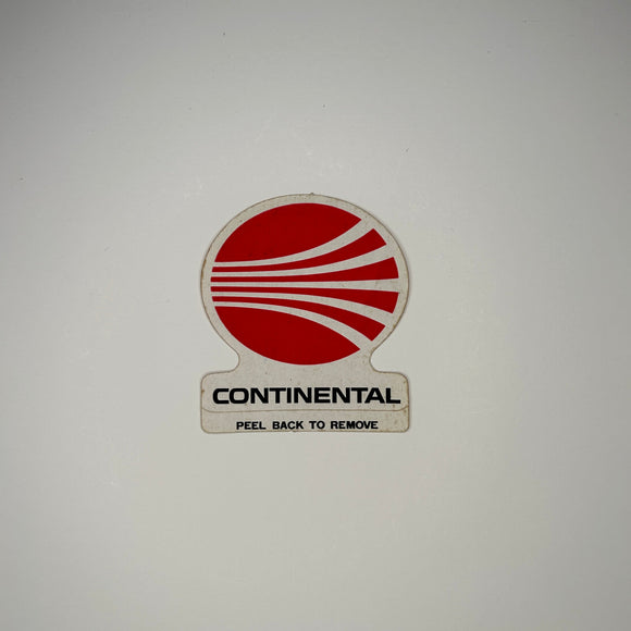 Original Continental Airlines Decal