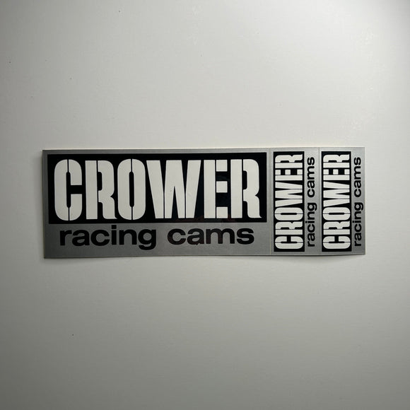 Original Crower Racing Cams Decals