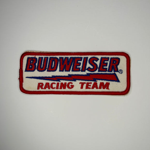 Original Budweiser Racing Team Bolt Patch