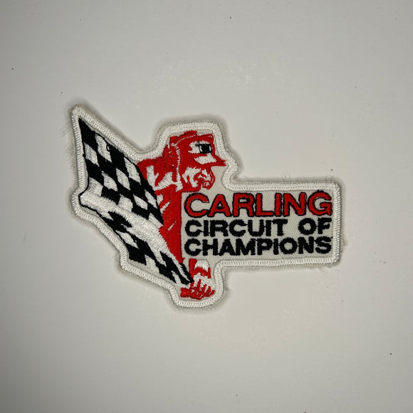 Original Carling Circuit of Champions Patch