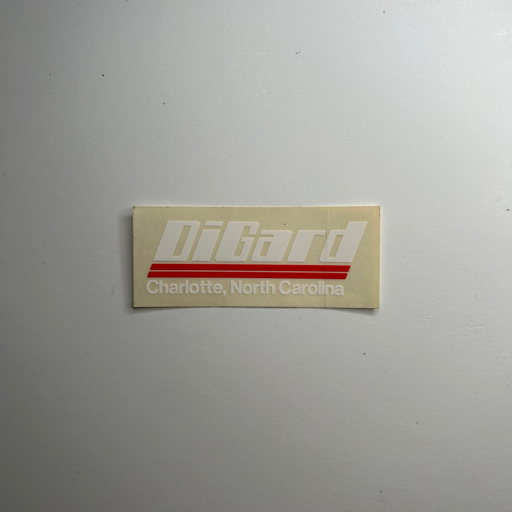 Original DiGard Charlotte, North Carolina Decal