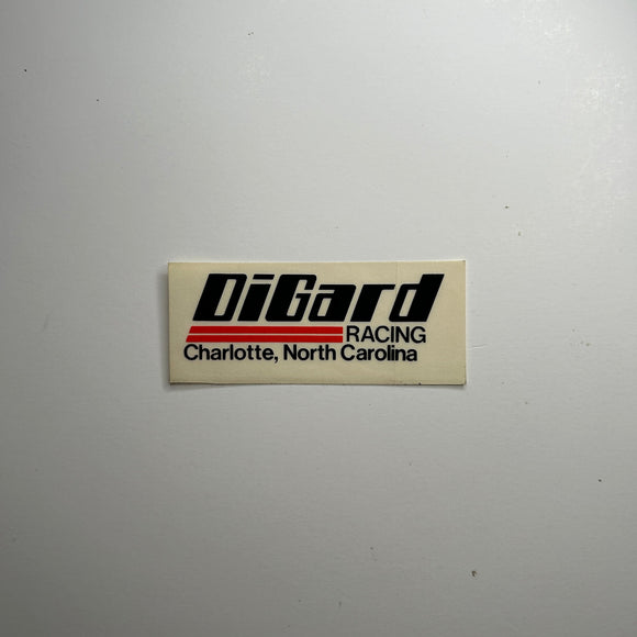 Original DiGard Racing Charlotte, North Carolina Decal