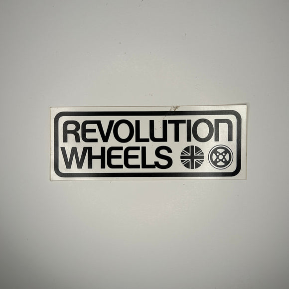 Original Revolution Wheels Decal