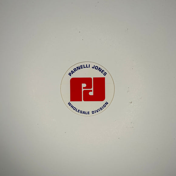 Original Parnelli Jones Wholesale Division Decal